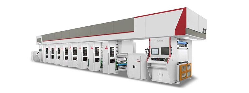 ELS-YB350 Automatic Register Electronic Shaft Rotogravure / Gravure Printing Machine